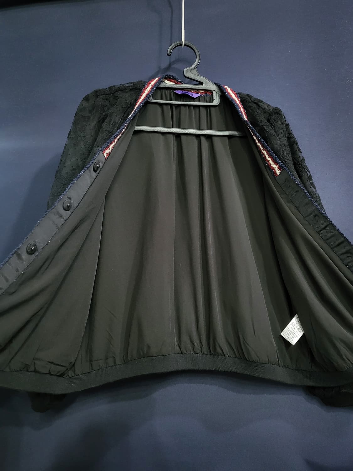 안나수이 메쉬 자수 가디건 상품이미지4