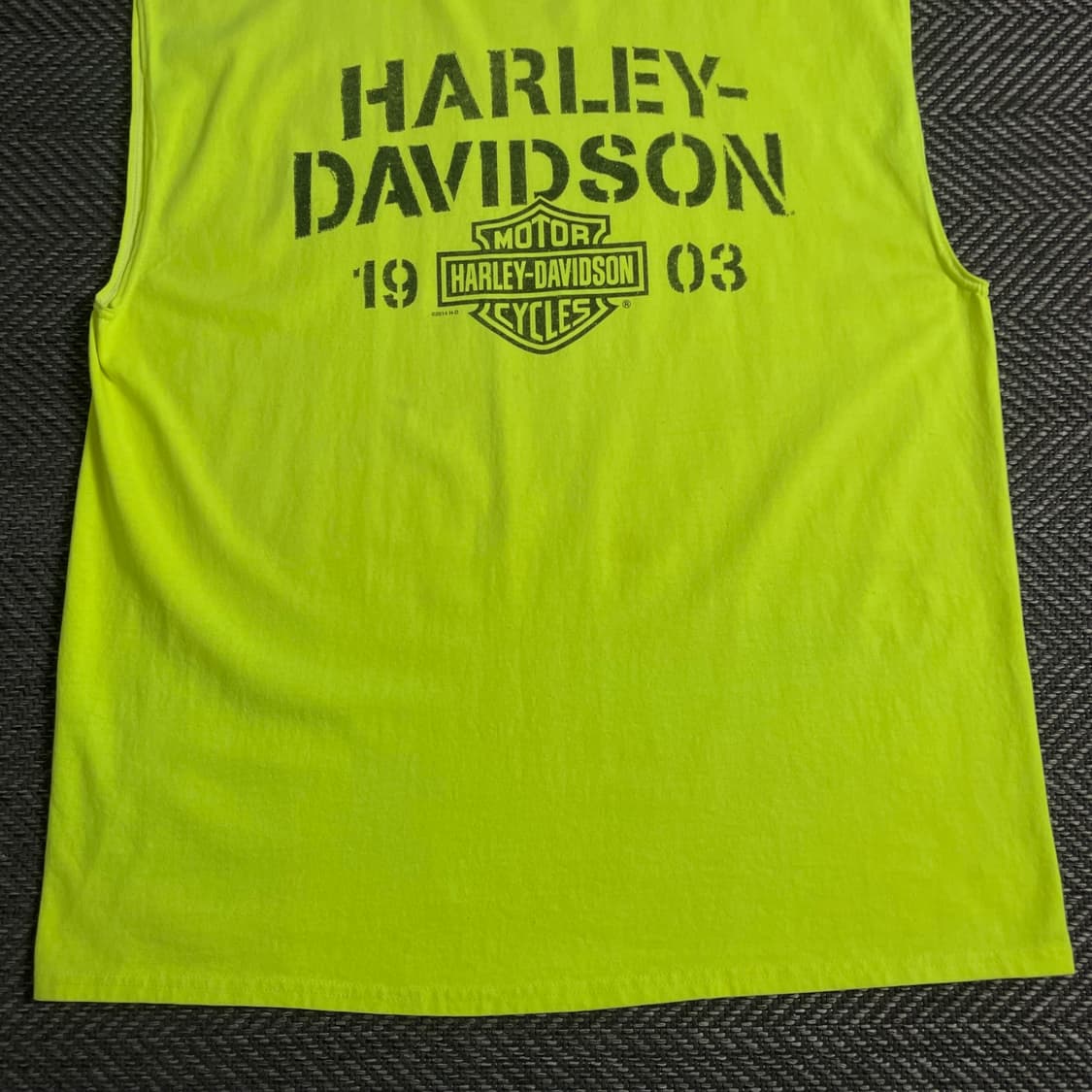 할리데이비슨 빅로고 올드스쿨 박시핏 슬리브리스y 3554 상품이미지3