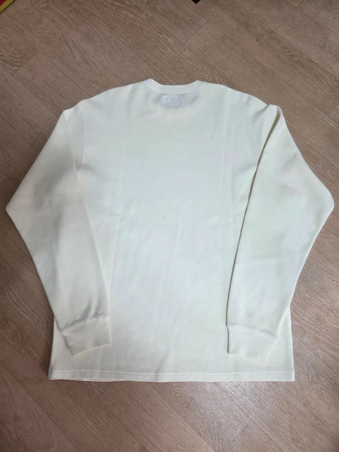 디스이즈네버댓 와플 롱슬리브 긴팔티 아이보리 M 상품이미지6