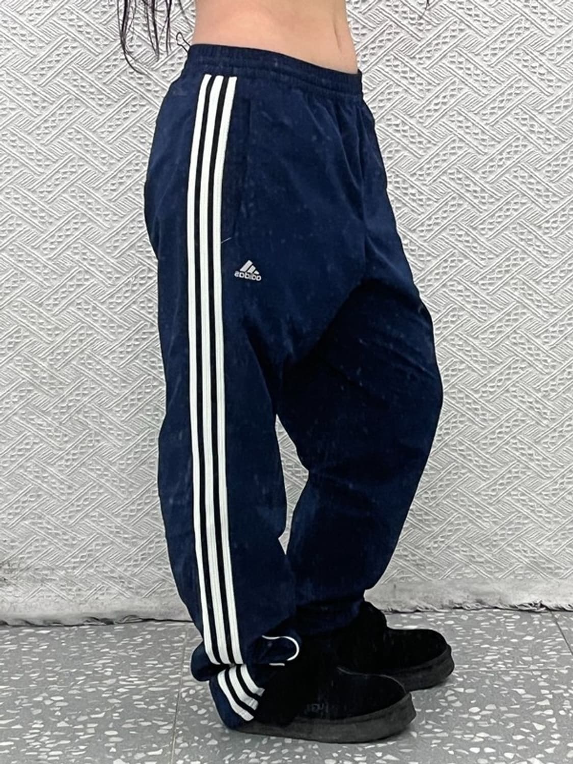 아디다스 올드스쿨 빈티지 삼선 와이드 트랙팬츠 110 C07273 상품이미지2