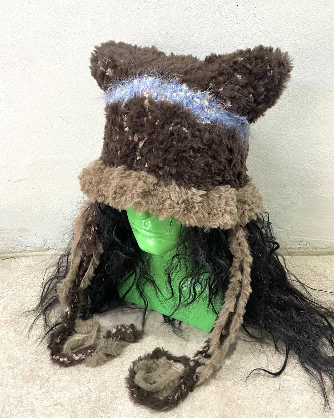 Cat Brown Fur Bucket Hat 상품이미지3