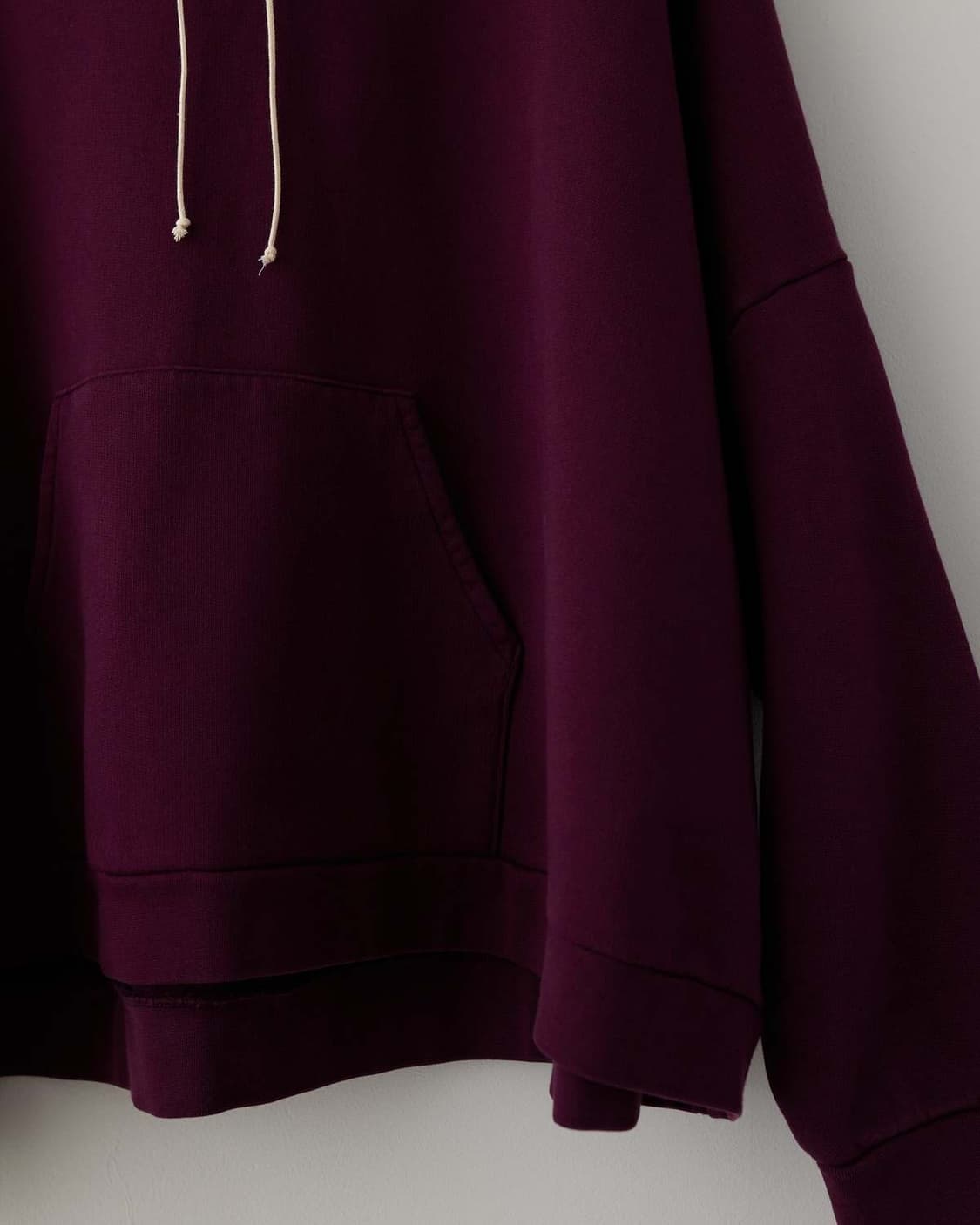 [M] 카미엘 포트젠스 와이드 후디 후드티 가지컬러 상품이미지3