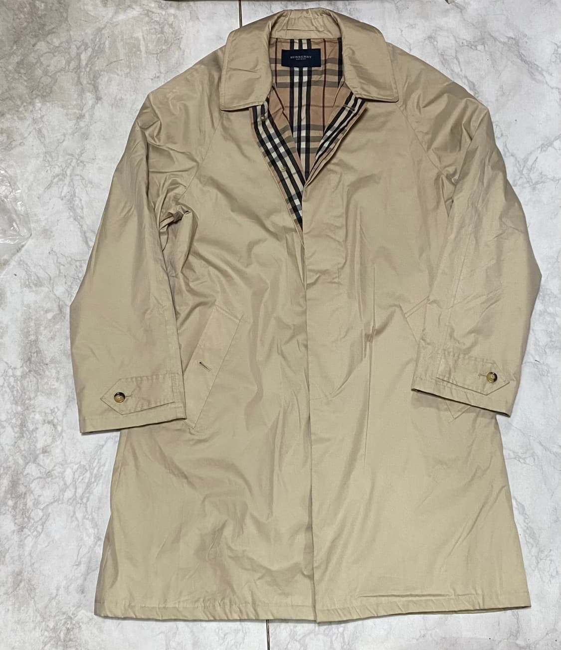 버버리 정품 누빔 롱 코트 105 사이즈 상품이미지1