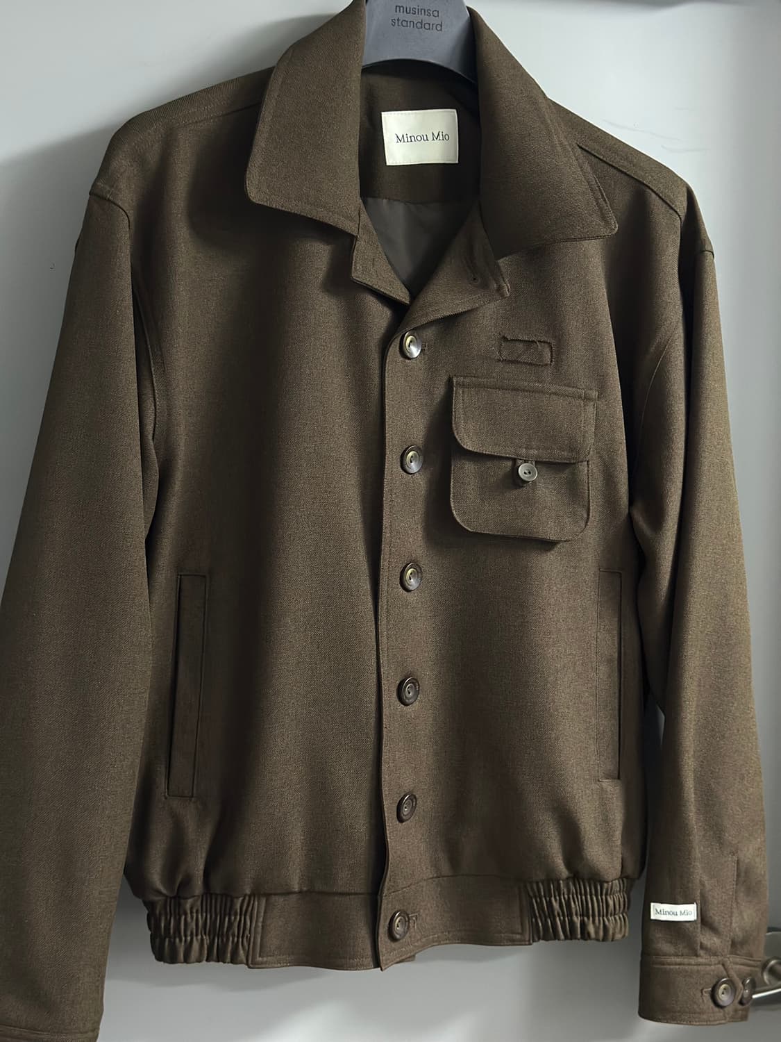 [M] 미누미오 클래식 블루종 자켓 상품이미지3