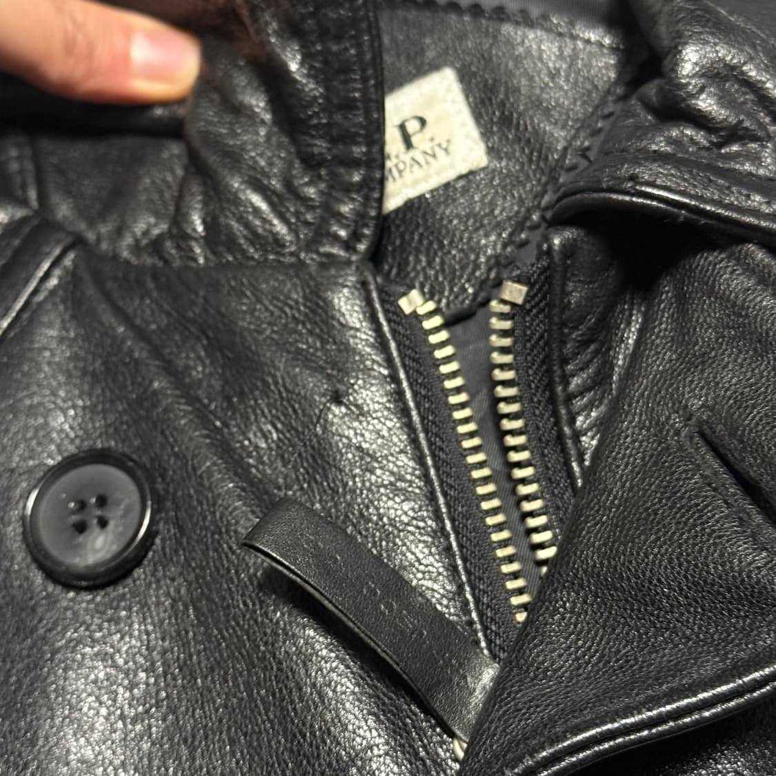 CP컴퍼니 레더 자켓 상품이미지6