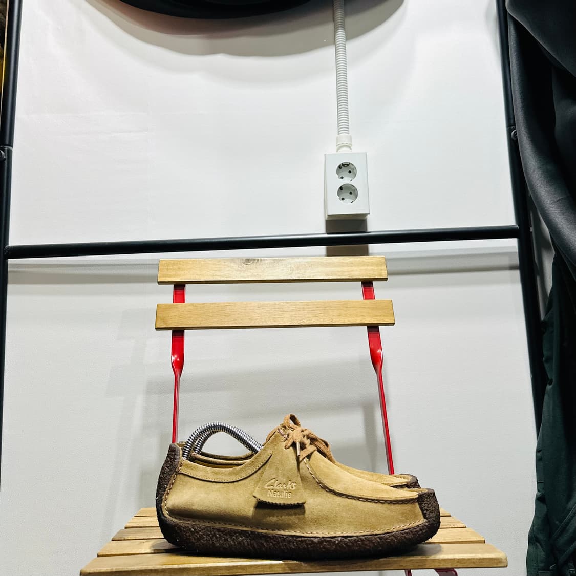 255) Clarks 클락스 로퍼 남성 남자 나탈리 오크우드 스웨이드 상품이미지1