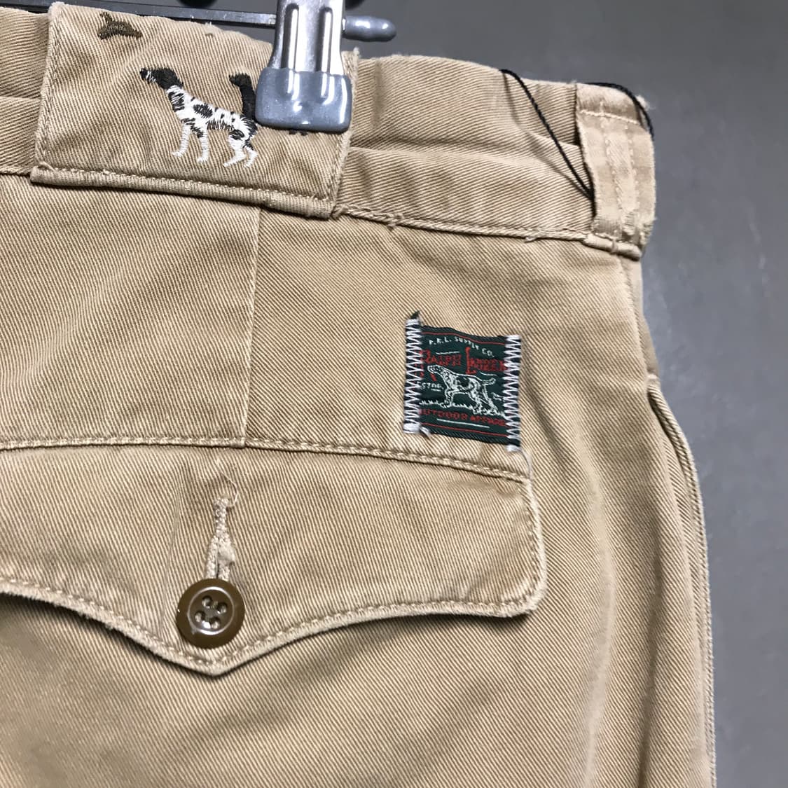 폴로 랄프로렌 멀티 자수 치노 팬츠 베이지 32/32 상품이미지4