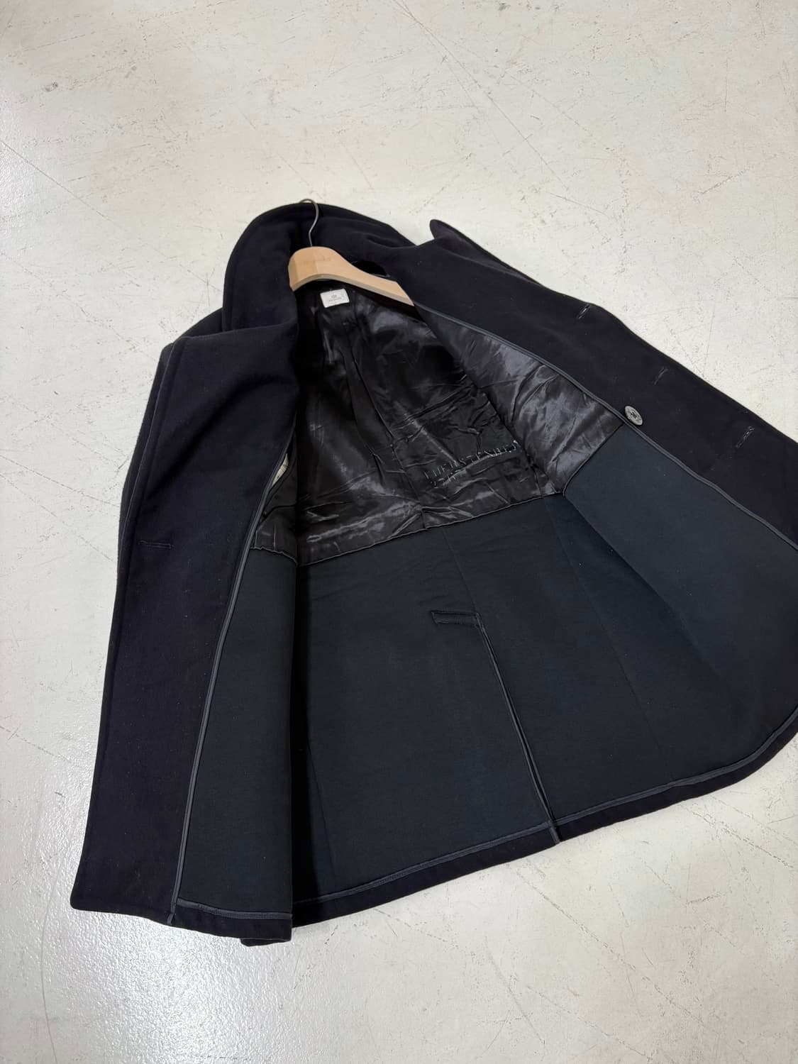 80‘s USN Wool Pea Overcoat. 상품이미지6