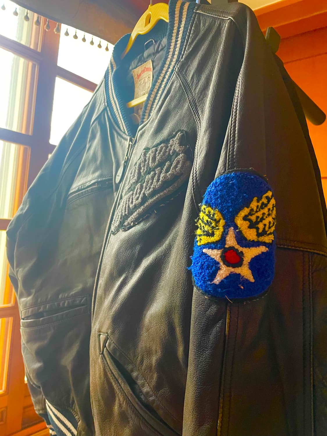 아비렉스 트랙필드 가죽자켓 상품이미지1