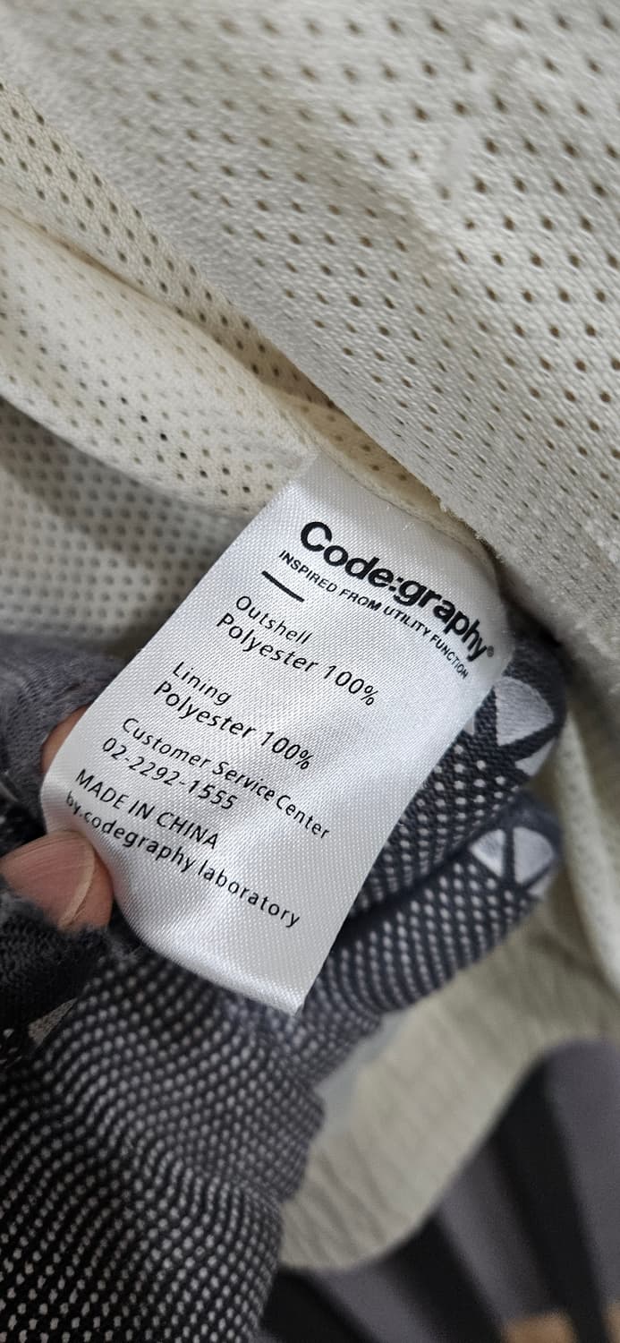 code:graphy 유틸리티 자켓 L 상품이미지6