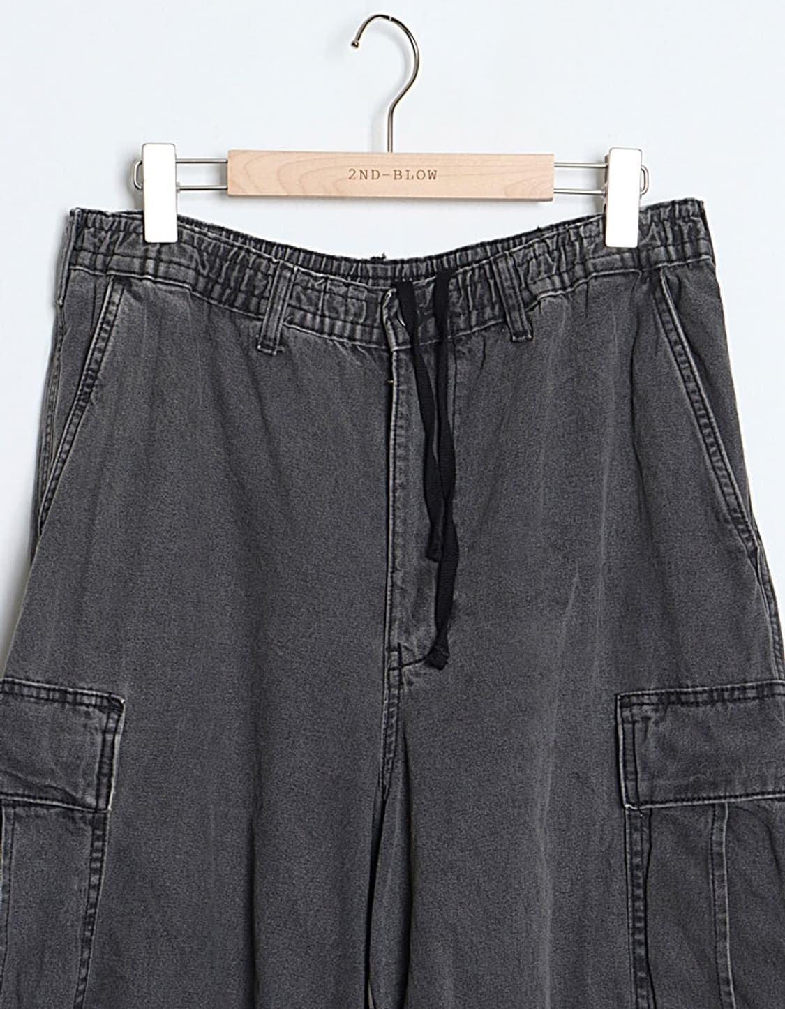  G U Wide-Fit Denim Cargo Pant (32) 상품이미지2