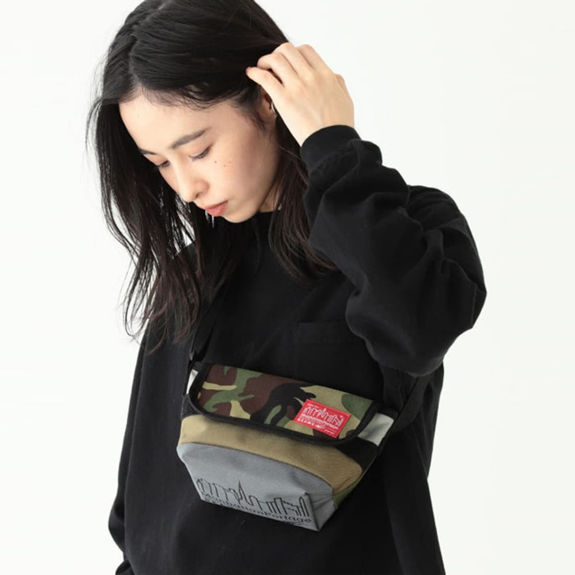 Manhattan Portage × BEAMS BOY 미니 메신저백 상품이미지6