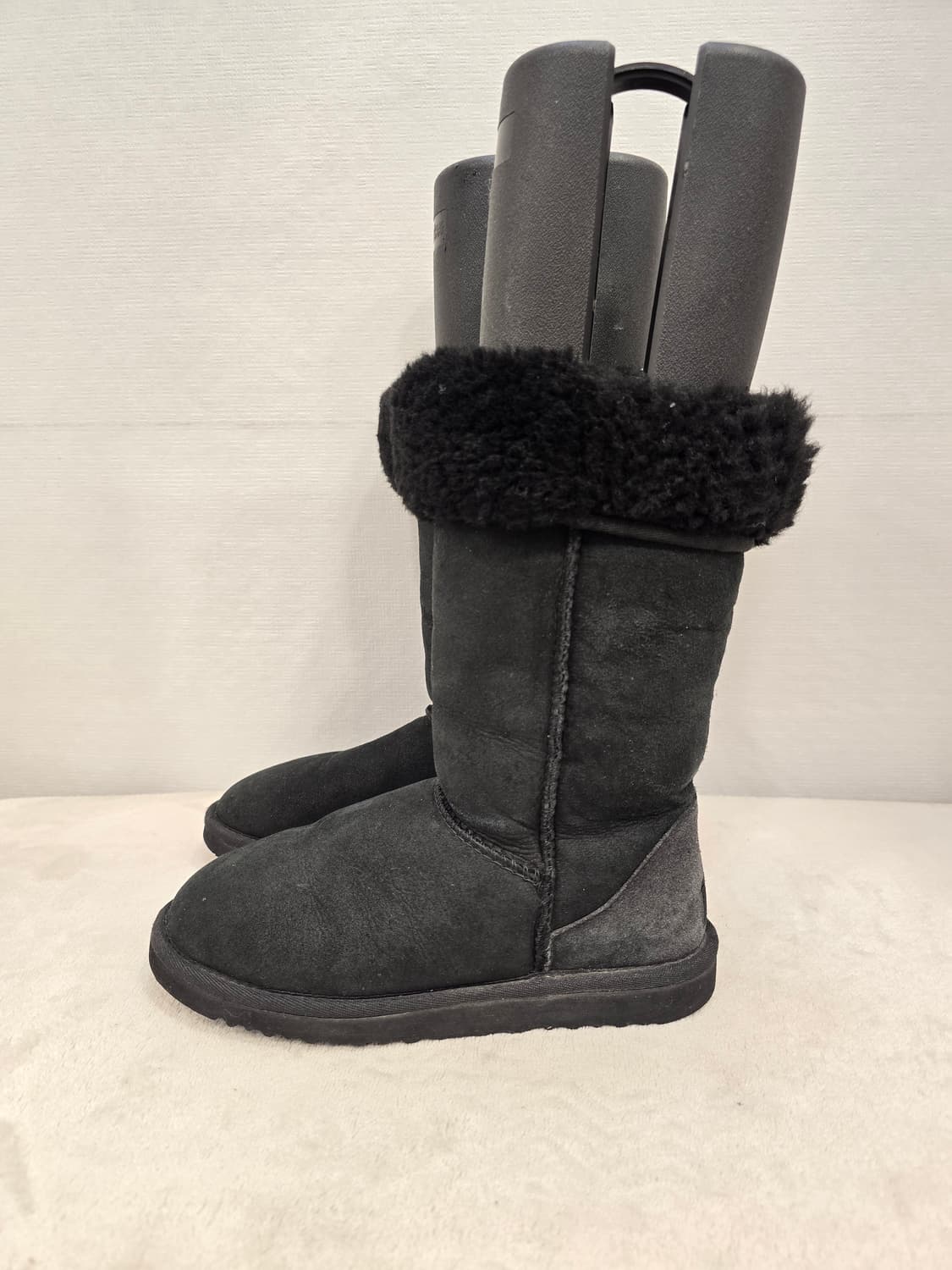 UGG 블랙 털 어그 부츠 230 상품이미지1