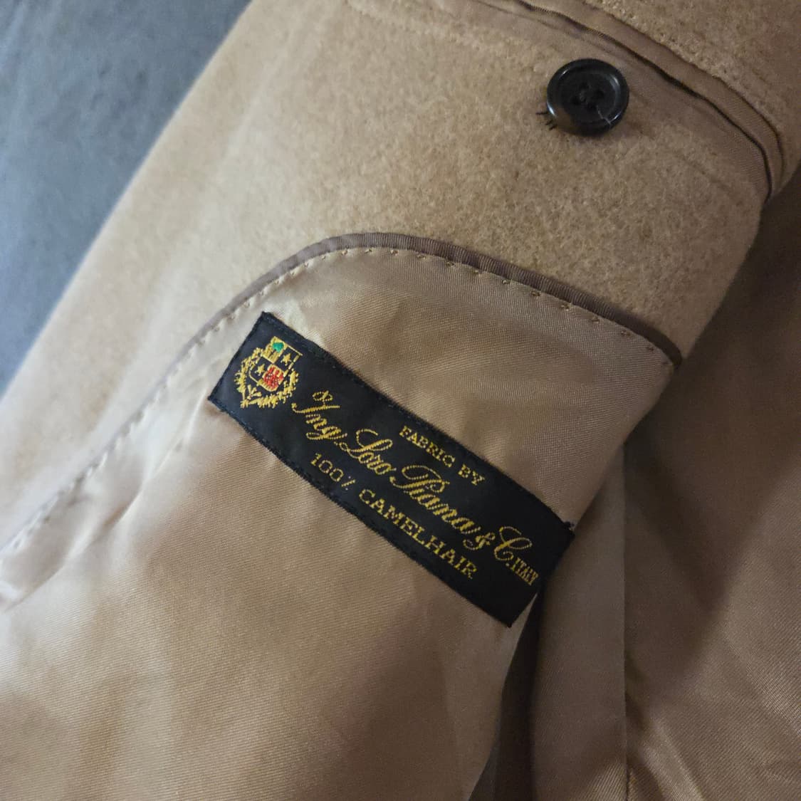 브룩스브라더스 메디슨핏 로로피아나 카멜헤어 블레이저 자켓 40 상품이미지8