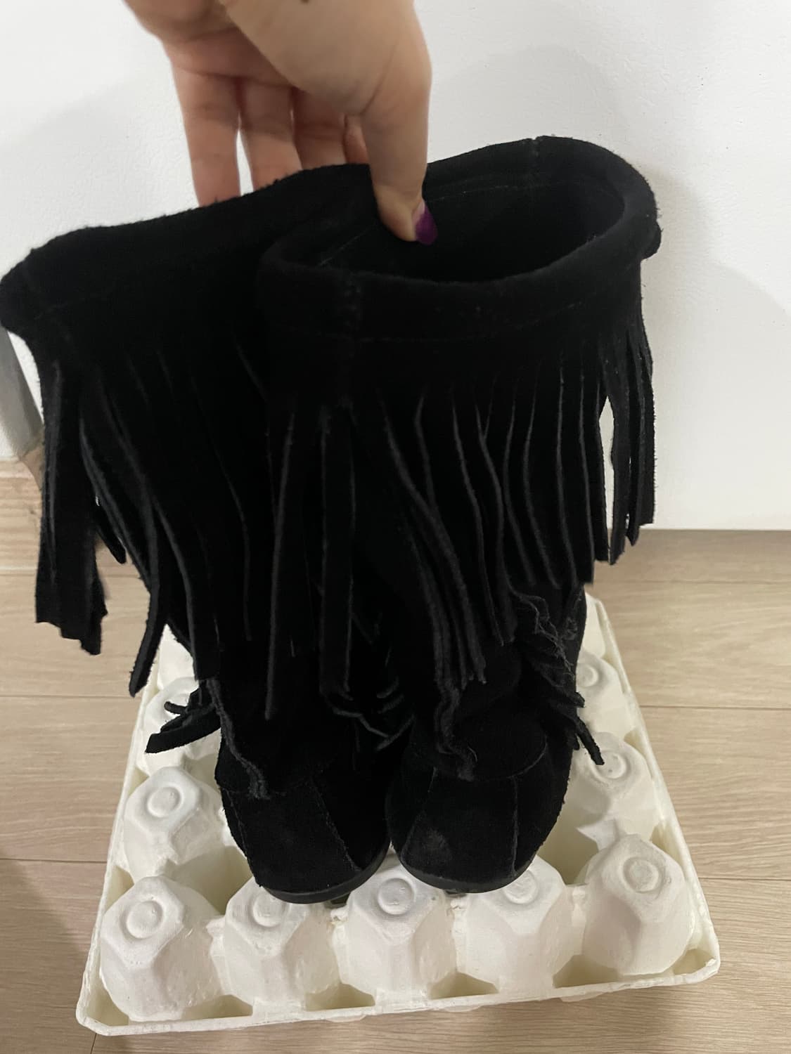 미네통카 프린지 부츠 상품이미지4