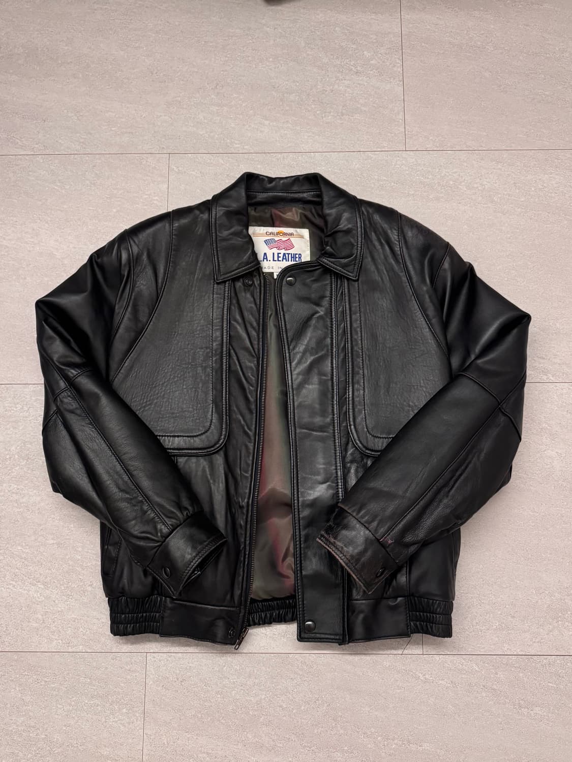 USA 리얼레더 자켓 M 상품이미지1