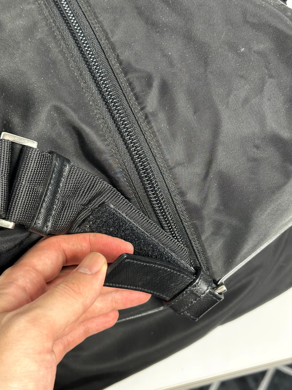 프라다 나일론 더플 백 /골프백 / 보스턴백 /보스톤백 (블랙)  프라다 상품이미지7