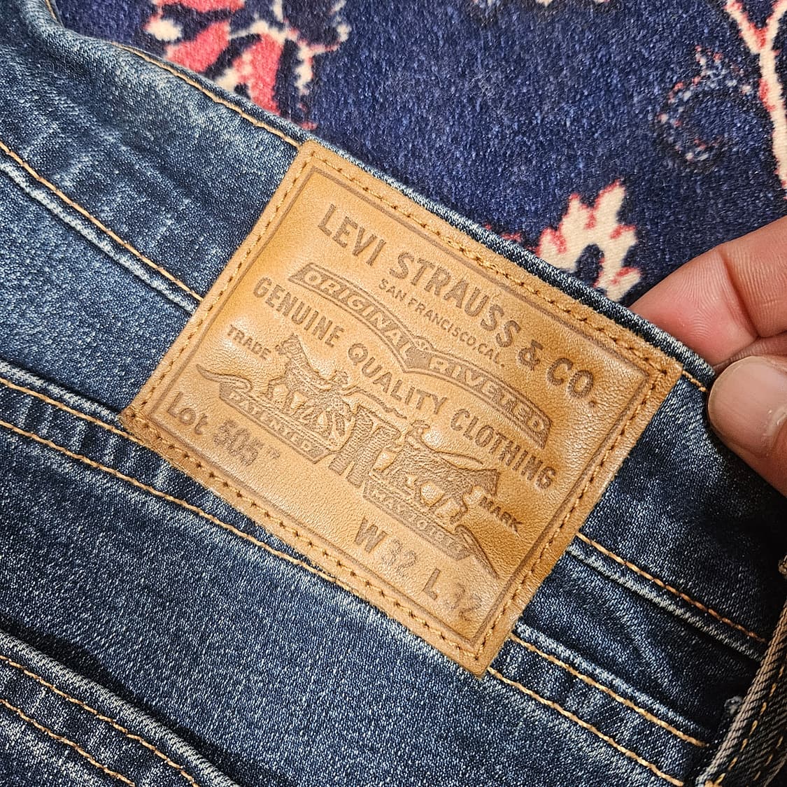 리바이스(Levis) 프리미엄 라인 No.505 데님팬츠 32size 상품이미지6