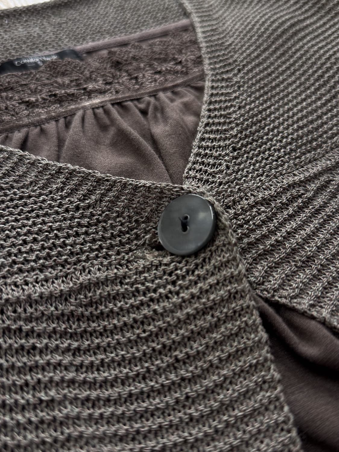 Slit Button Knit Cardigan 0102 상품이미지2
