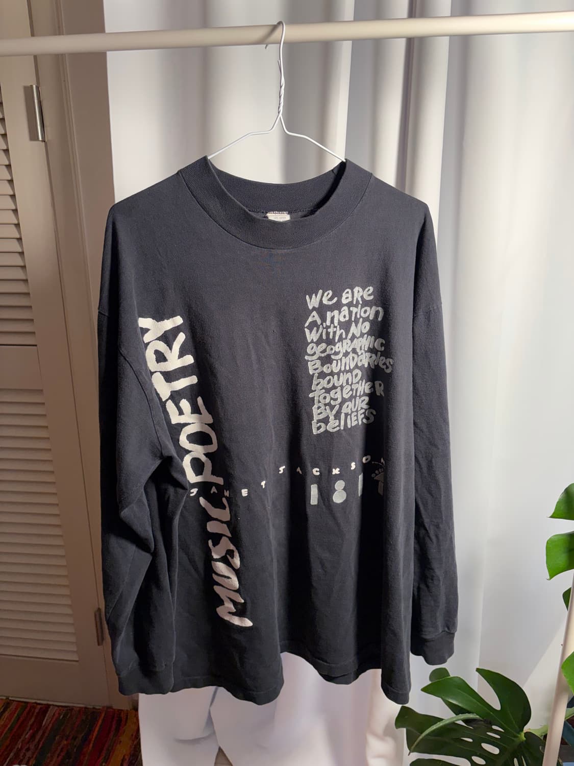 Vintage janet jackson ls 자넷 잭슨 롱슬리브 상품이미지2