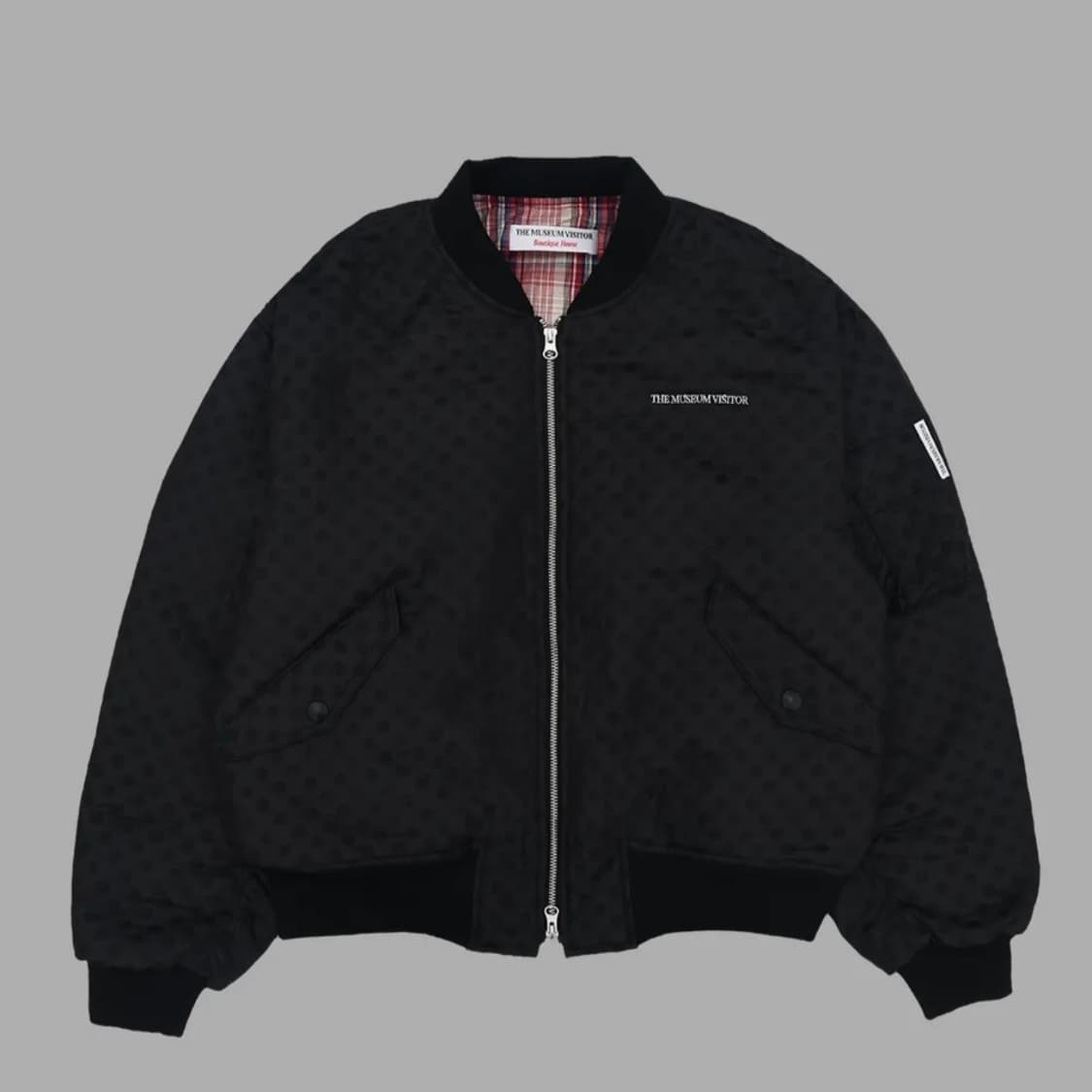 더뮤지엄비지터 셔링 MA-1 자켓 상품이미지1