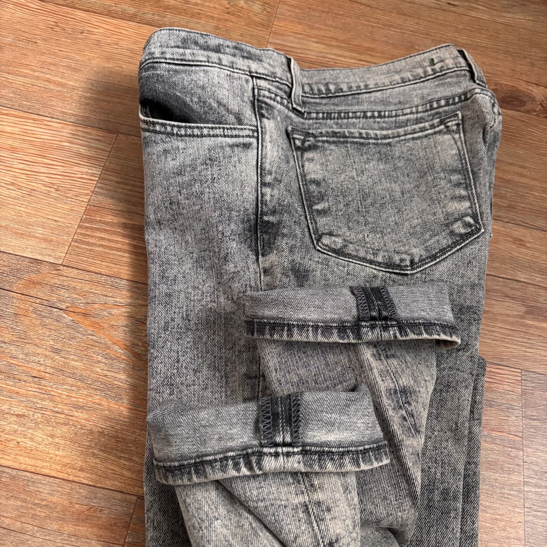 J 제이브랜드 27 그레이 워싱 데님 청바지 슬림 미국 수입 정품 상품이미지5