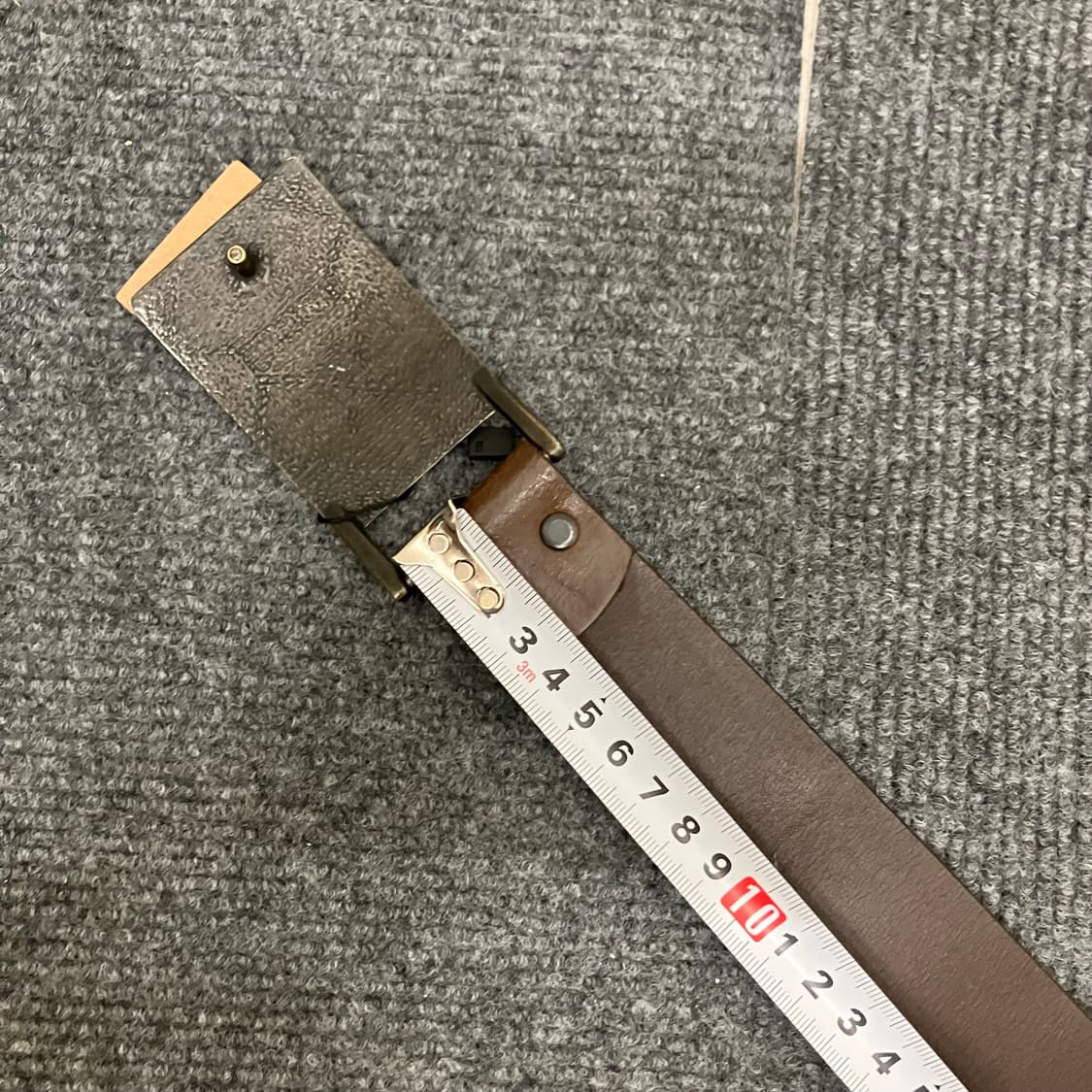 N112 리바이스 버클 가죽탭로고 벨트 상품이미지4