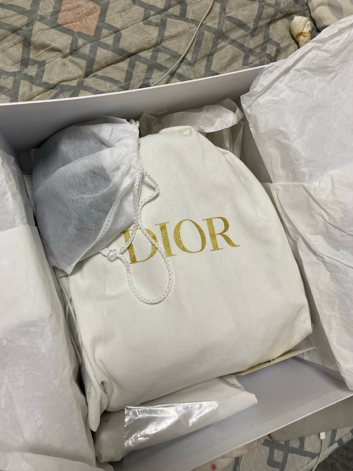 디올 레이디백 스몰 블랙 풀박스 구성 상품이미지4