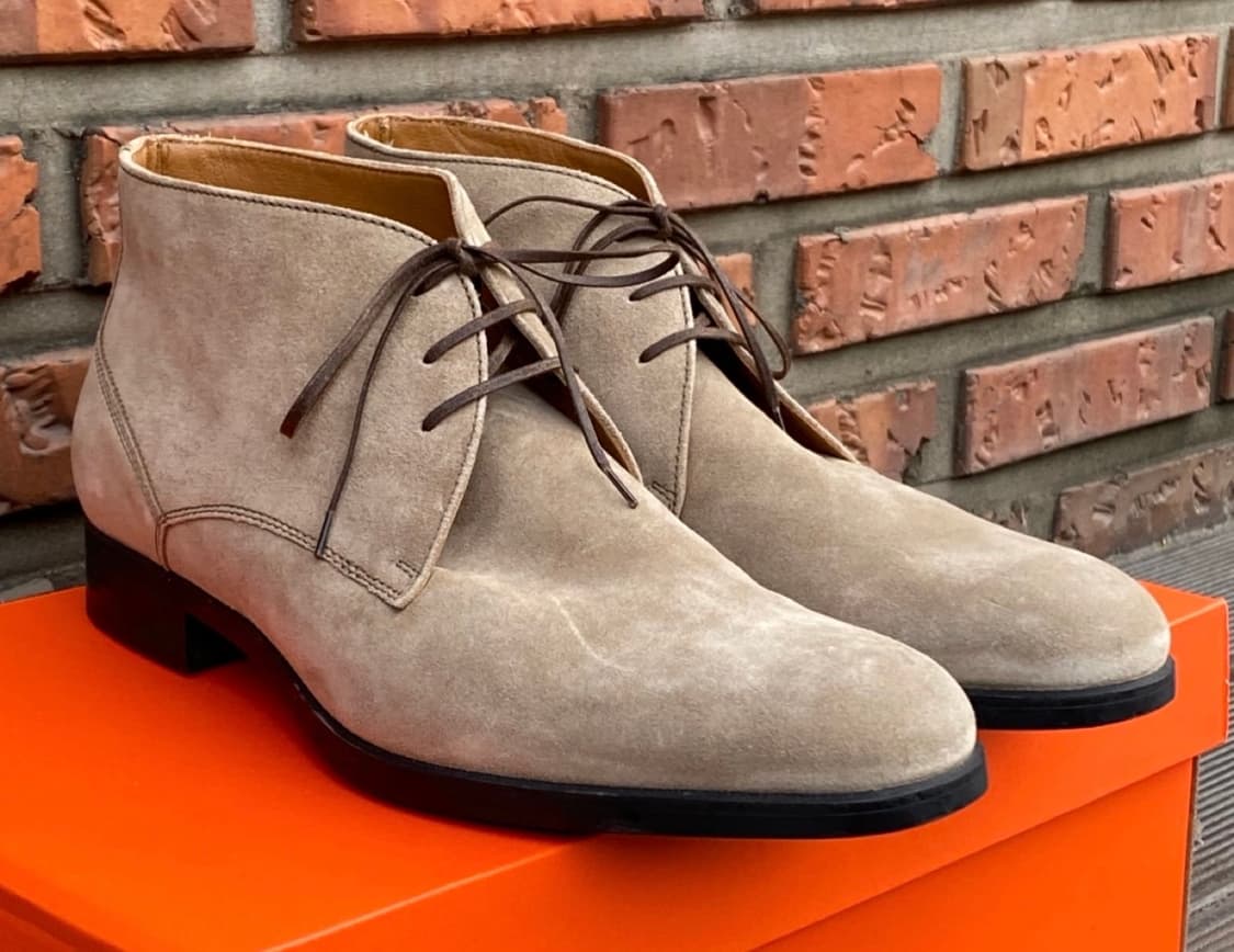 moreschi 🇮🇹 스웨이드 남성 데저트 미드 부츠 265 상품이미지2