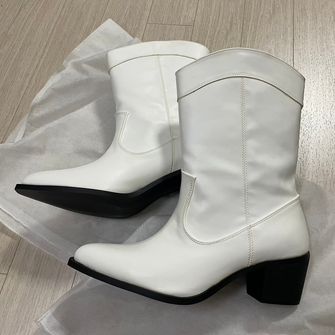 웨스턴 미들부츠 (250/6cm) 상품이미지2