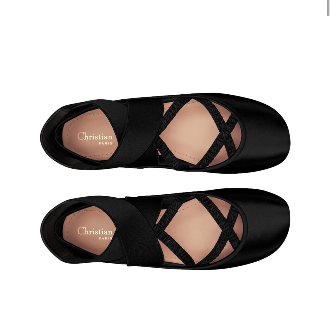 디올 발레리나 플랫슈즈 37.5 상품이미지3