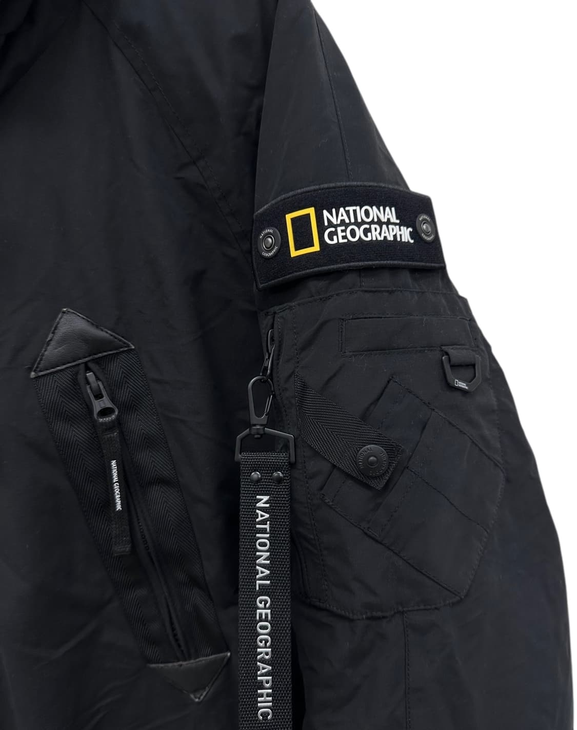 내셔널지오그래픽 구스다운 유틸리티 패딩 블랙 (2XL) 상품이미지7