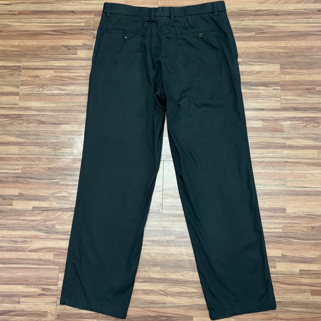 제냐 zegna 스포츠 블랙 원턱 치노 팬츠 슬랙스 상품이미지3