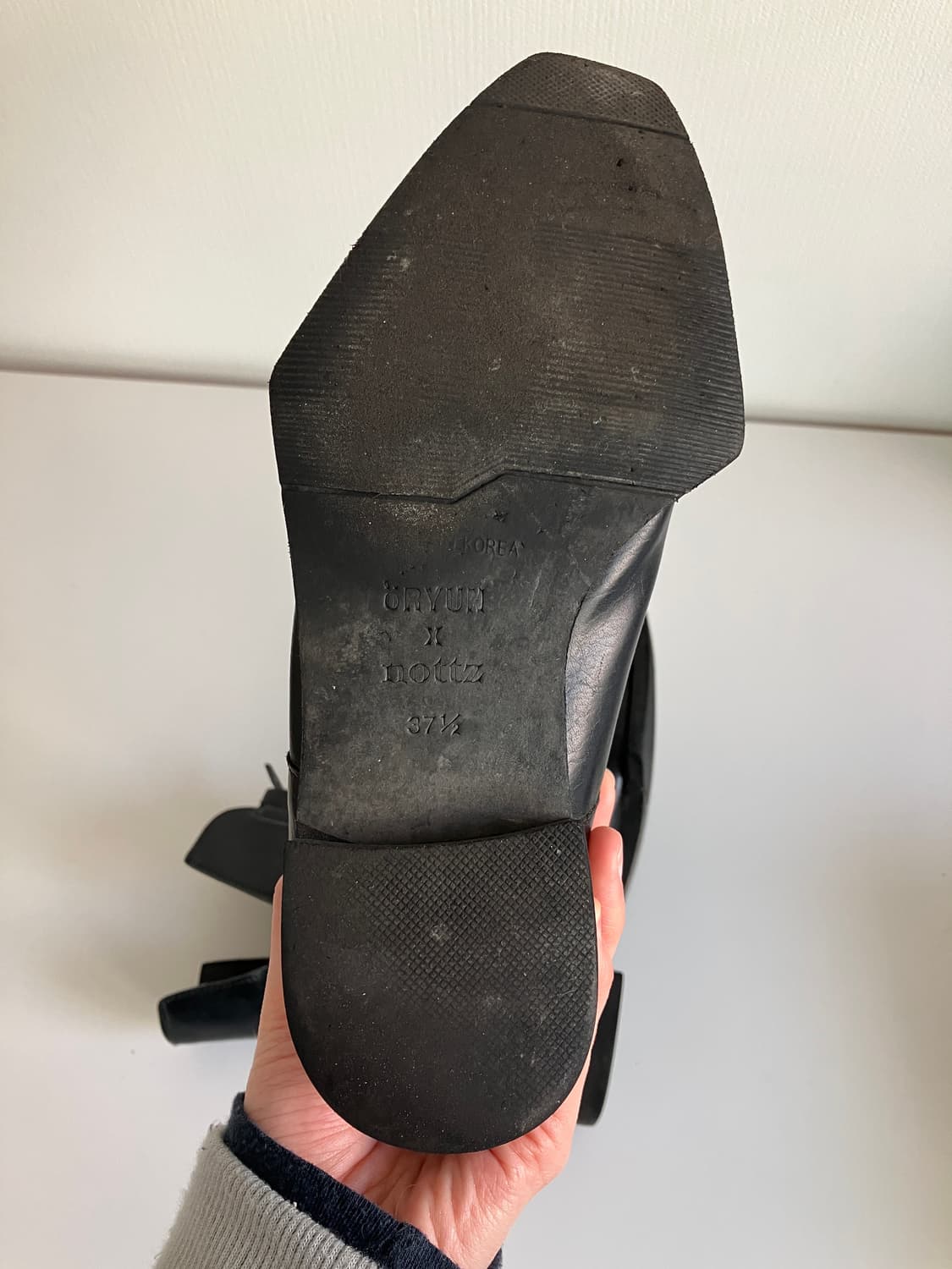 nottz x oryun 부츠 37.5 상품이미지6