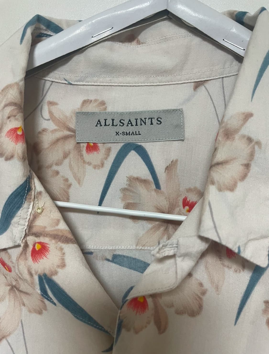 ALLSAINTS 하와이언 패턴 셔츠 X-SMALL 상품이미지2