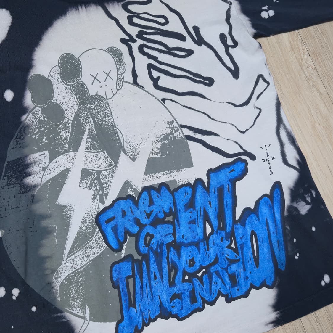 L) 트레비스스캇 x 카우스 x 프라그먼트 긴팔티셔츠 롱슬리브 상품이미지4