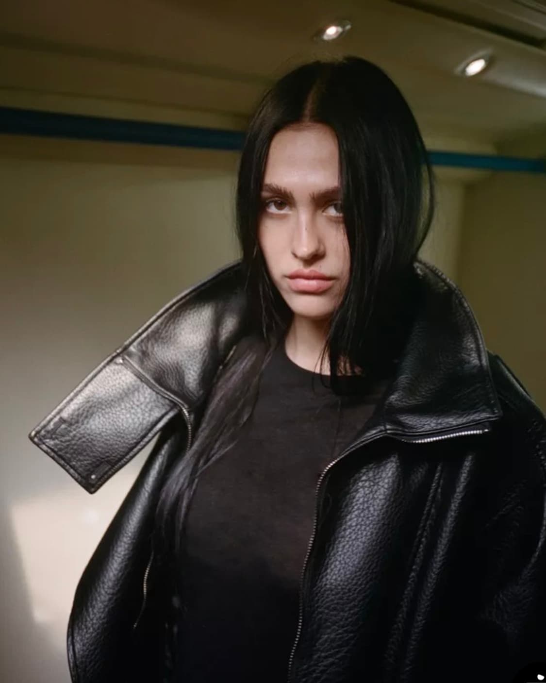 자라 페이크 레더자켓 xs 상품이미지2