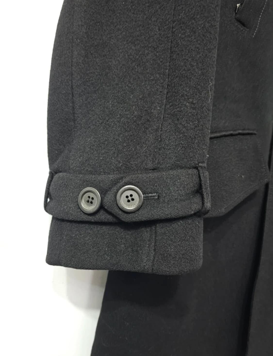 베르사체 남성 울 캐시미어 오버코트 100 상품이미지5