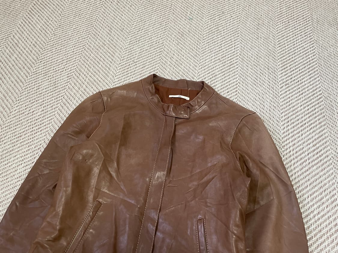 Ships 쉽스 양가죽 페이딩 레더자켓  상품이미지3