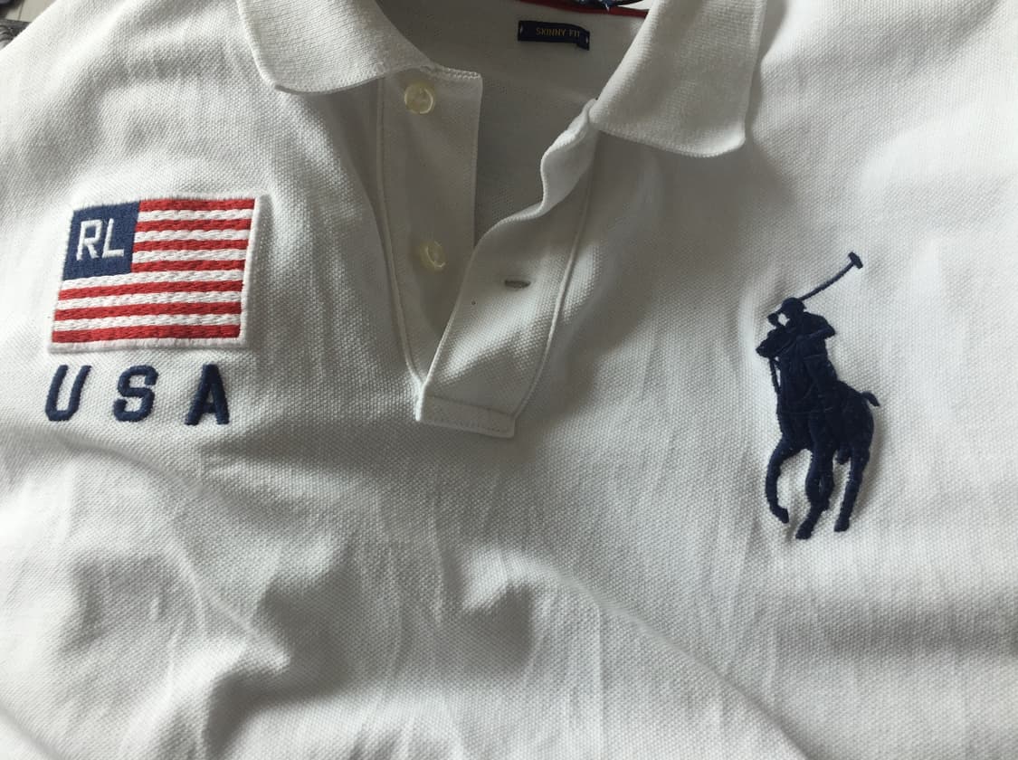 폴로 빅포니 성조기 카라 티셔츠 상품이미지1