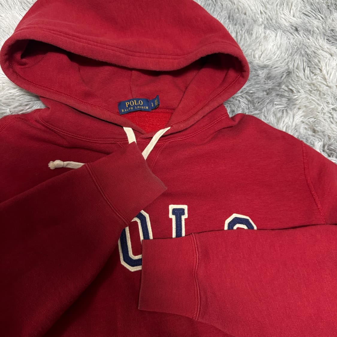 폴로 기모후드티 L사이즈  상품이미지3