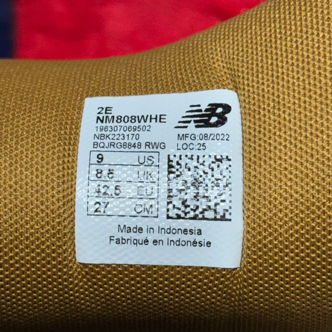 뉴발란스 808 스웨이드 스니커즈 상품이미지9