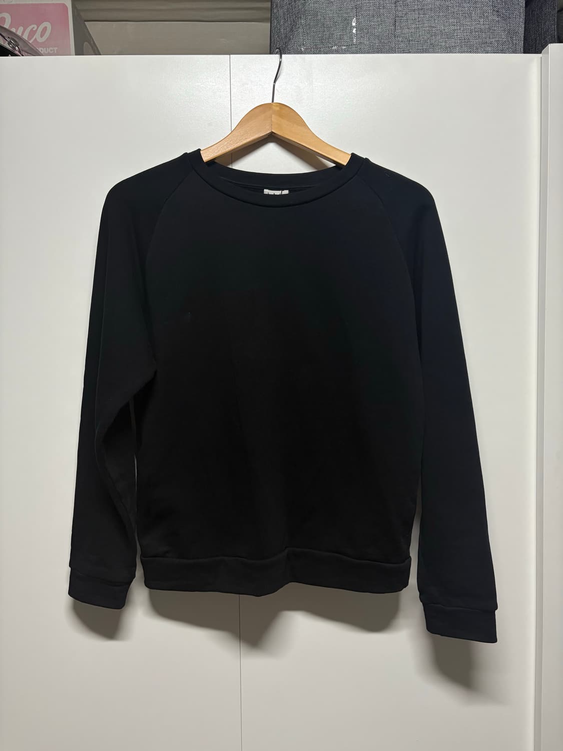 블랙 맨투맨 상품이미지1