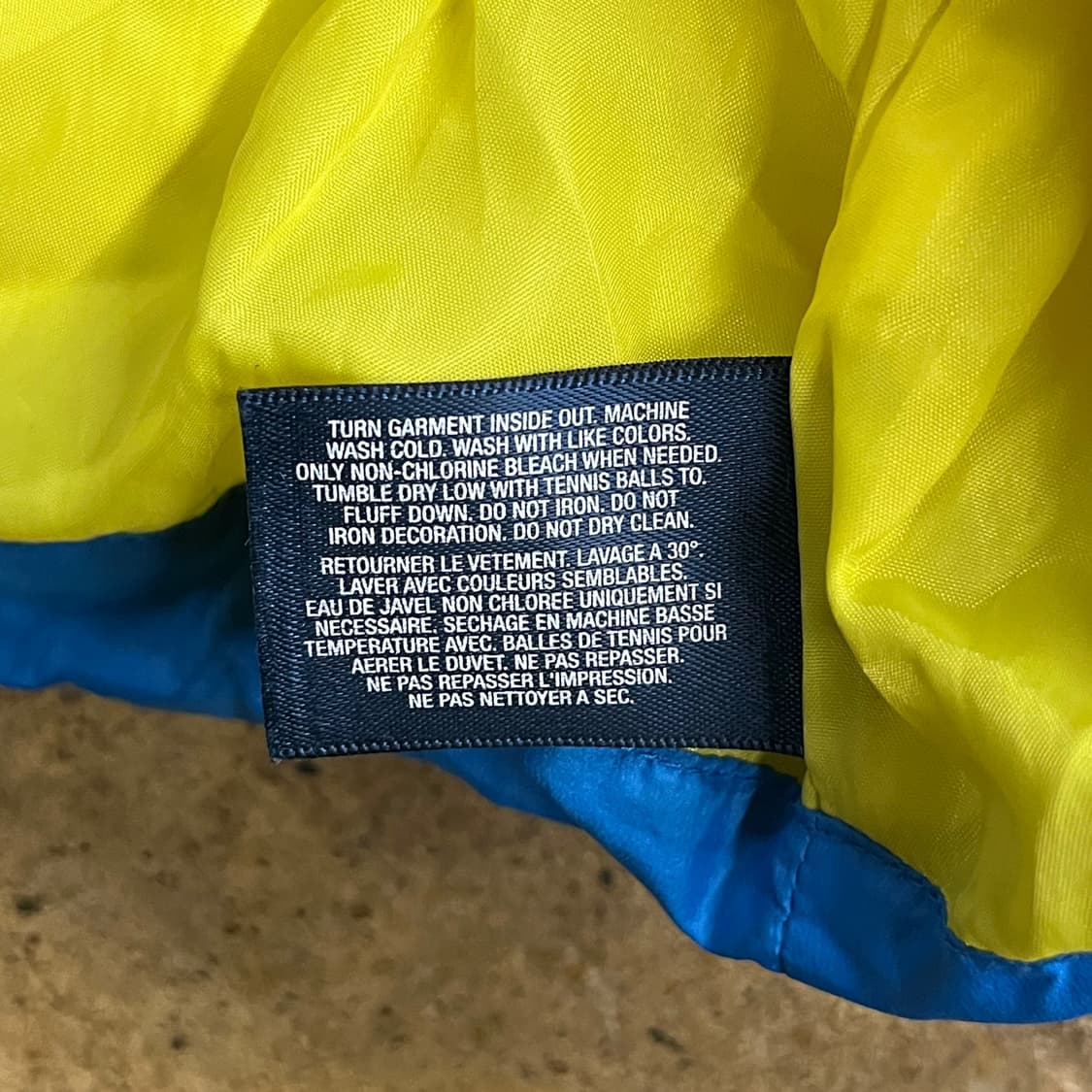 [정품/S] 폴로 랄프로렌 블루 후드 패딩 점퍼 b15 상품이미지6