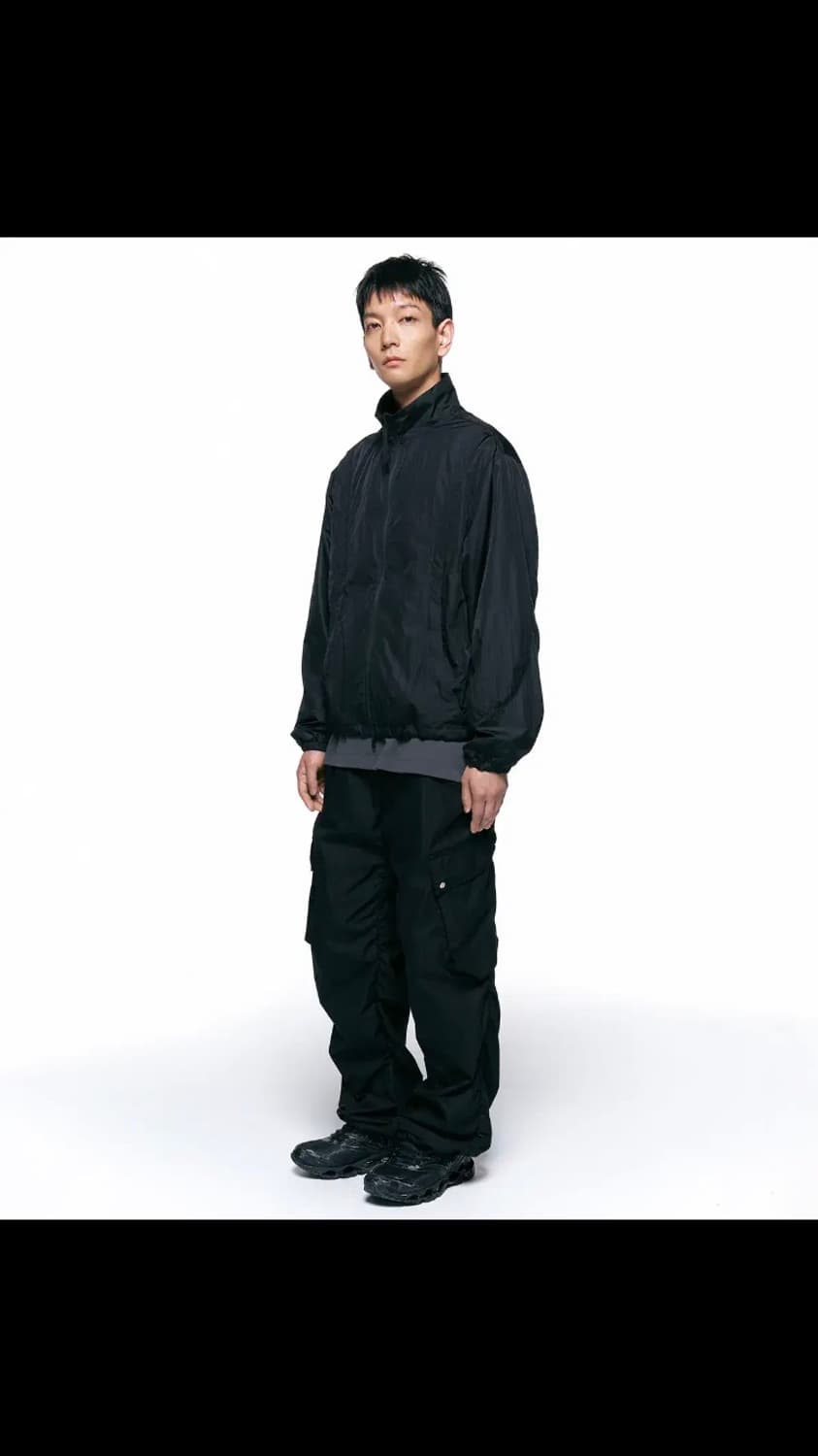 인사일런스 글로시 집업 블루종 s 상품이미지2