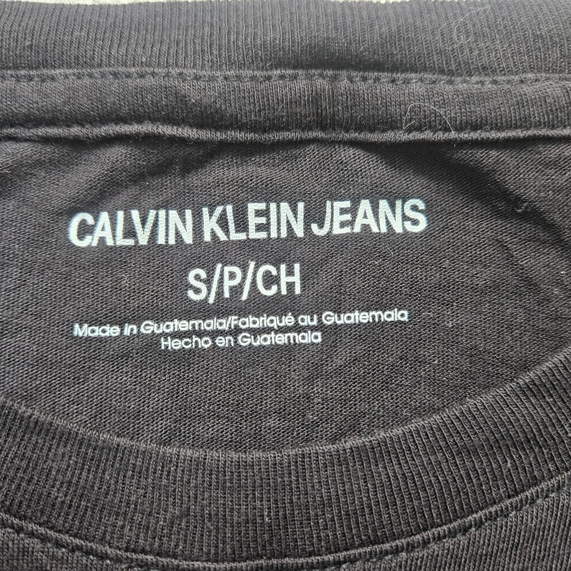 S 켈빈클라인  슬리브리스 티셔츠 원피스 0310Y 상품이미지3