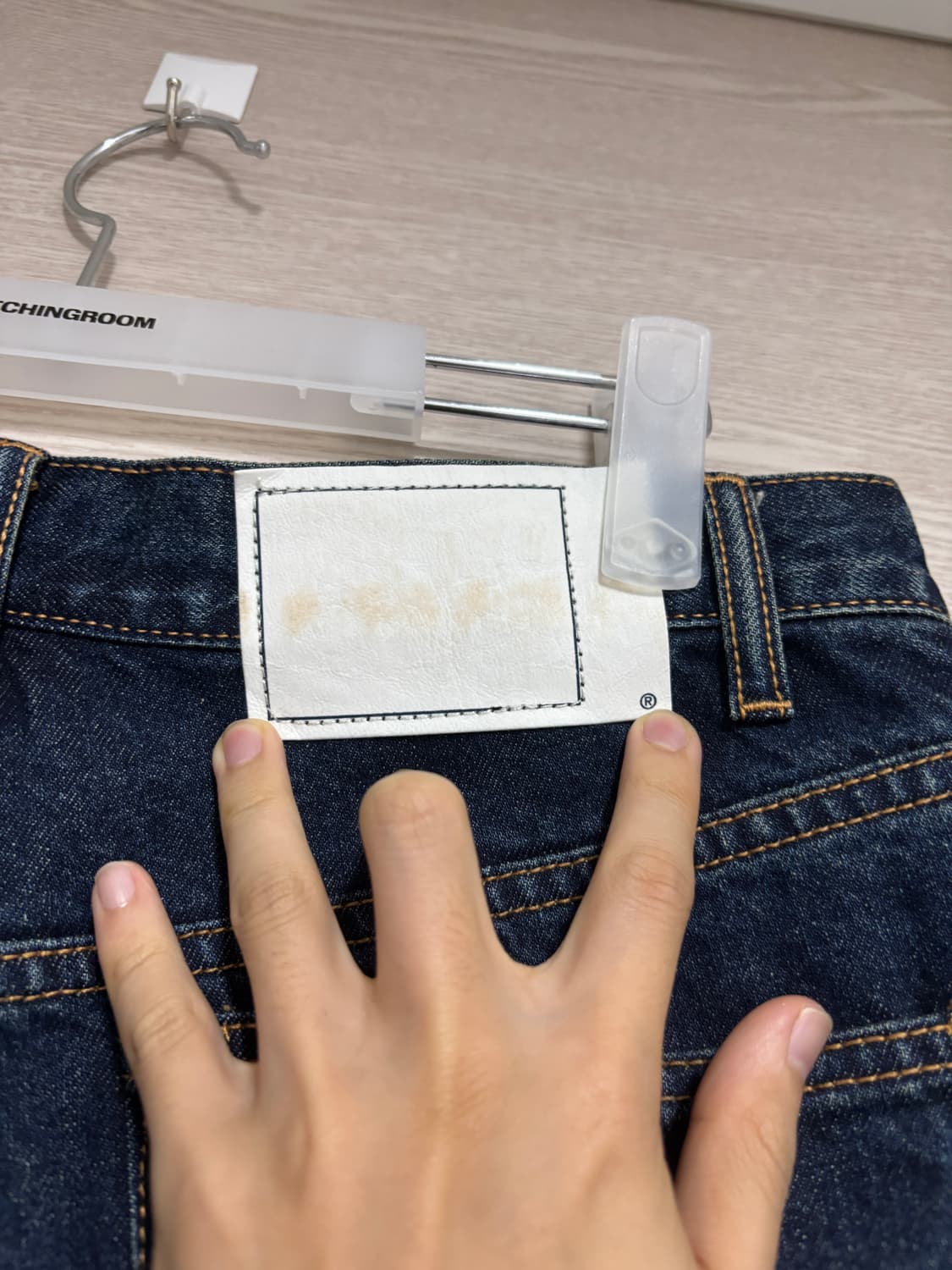 디스이즈네버댓 릴렉스드 진 원워시 [M] 상품이미지3