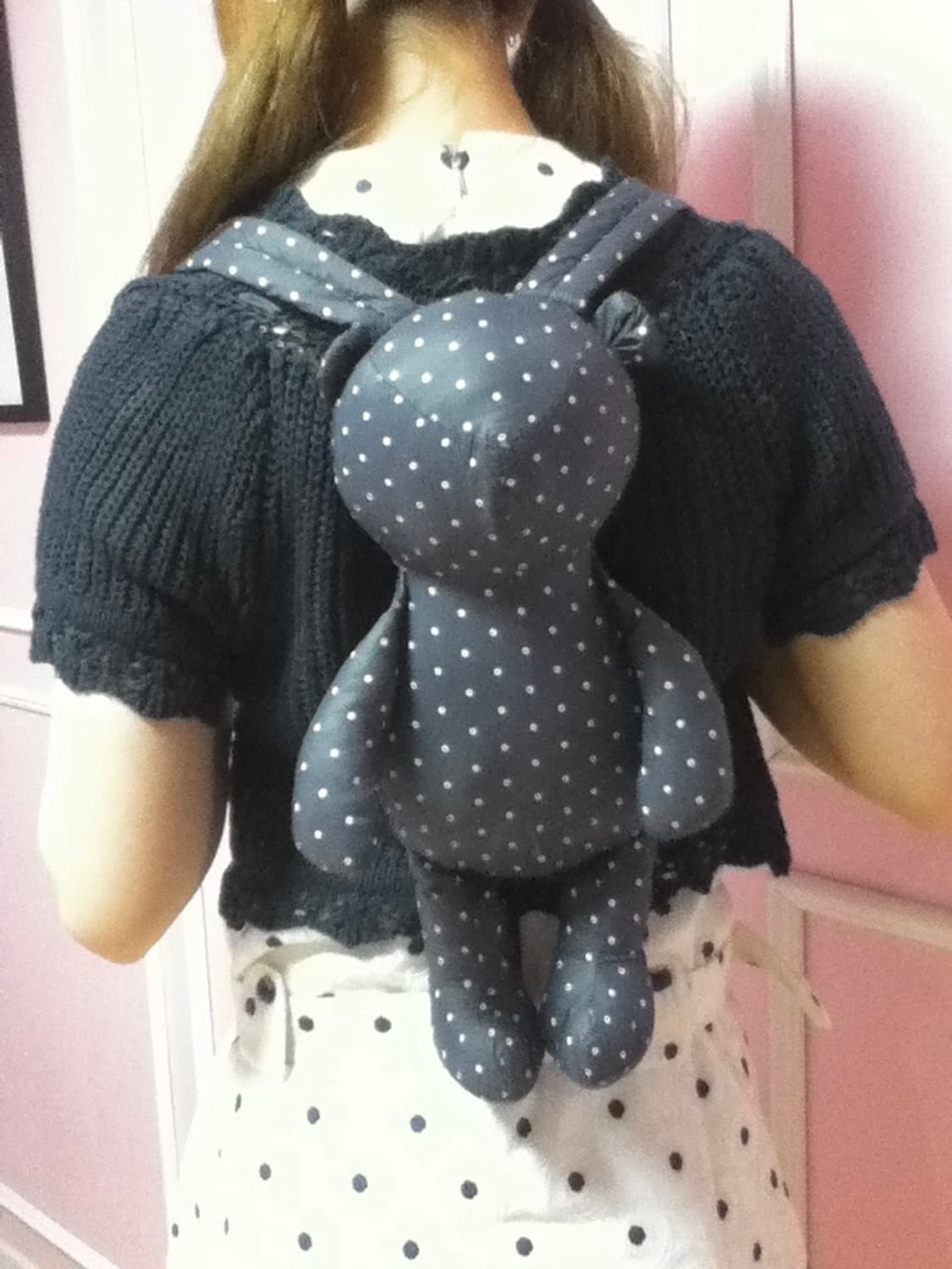 Vintage bear backpack 상품이미지5