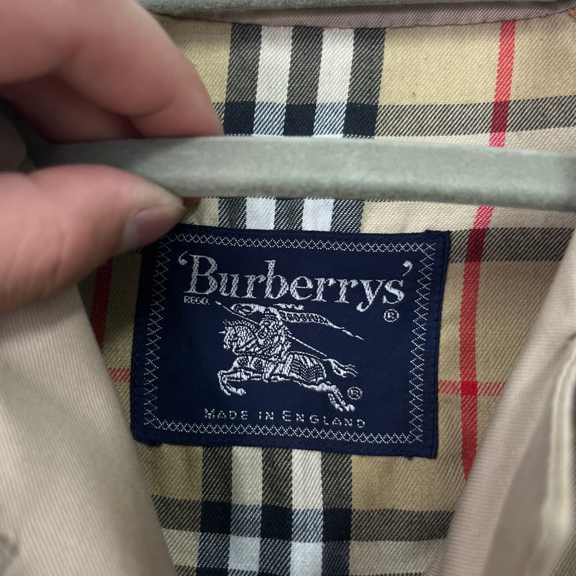 100 버버리 싱글 트렌치 코트 상품이미지3