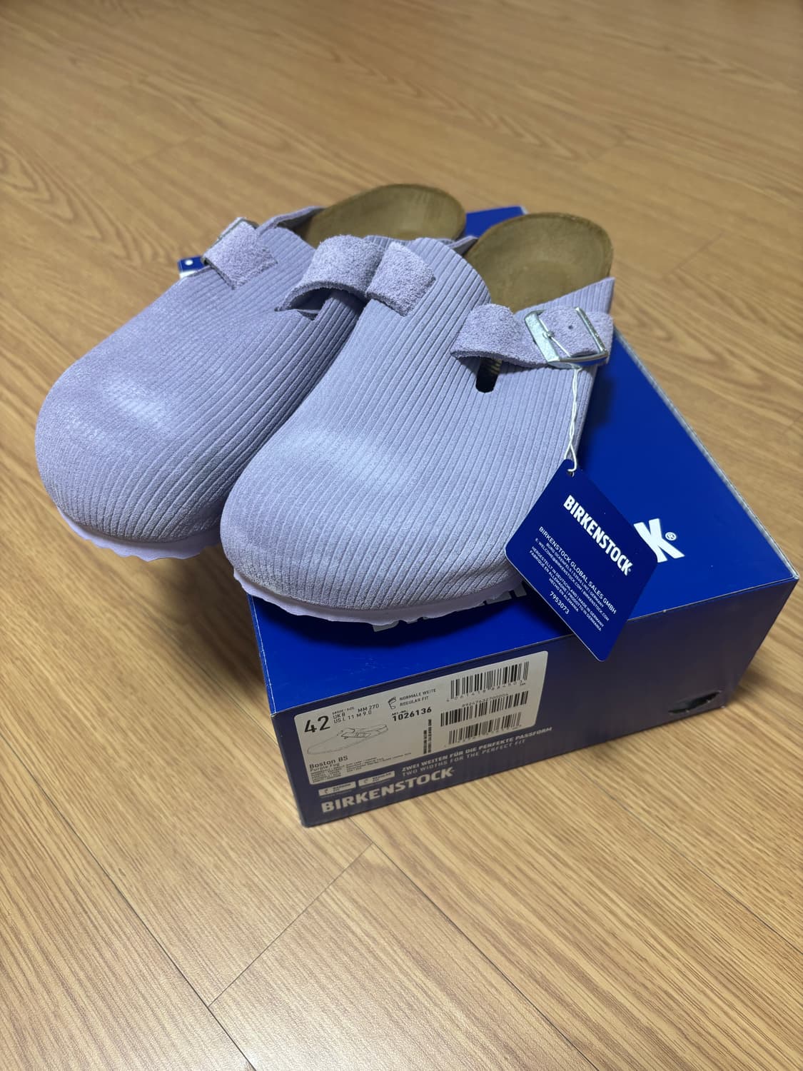 [새상품/270] 버켄스탁 보스턴 42 상품이미지1